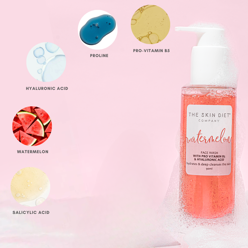 Watermelon Facewash for Clear & Glowy Skin (30ml)