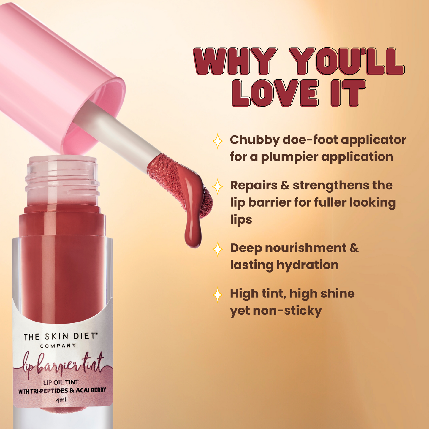 Lip Barrier Tint™ - Fall Brown (Brick Red)