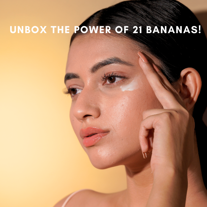 Banana Under Eye Cream for Dark circles & Dry Eyes